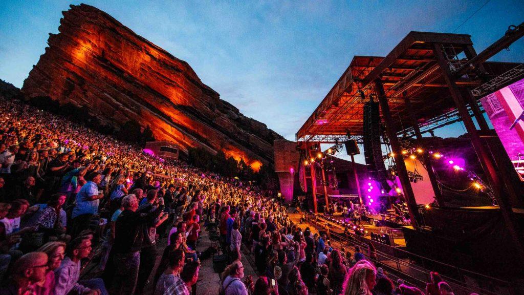 Red Rocks spring concert transportation 2026