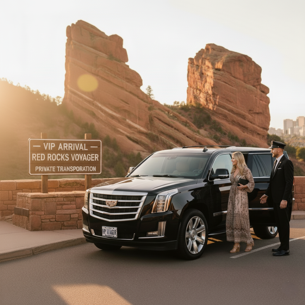 Red Rocks VIP Arrival 2026