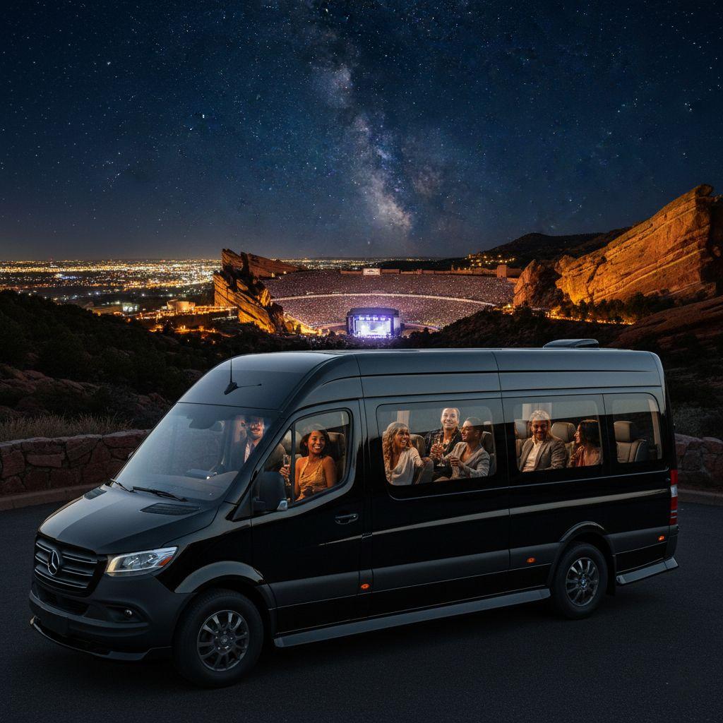 Red Rocks Concert Transportation Elevates Your 2026 Season