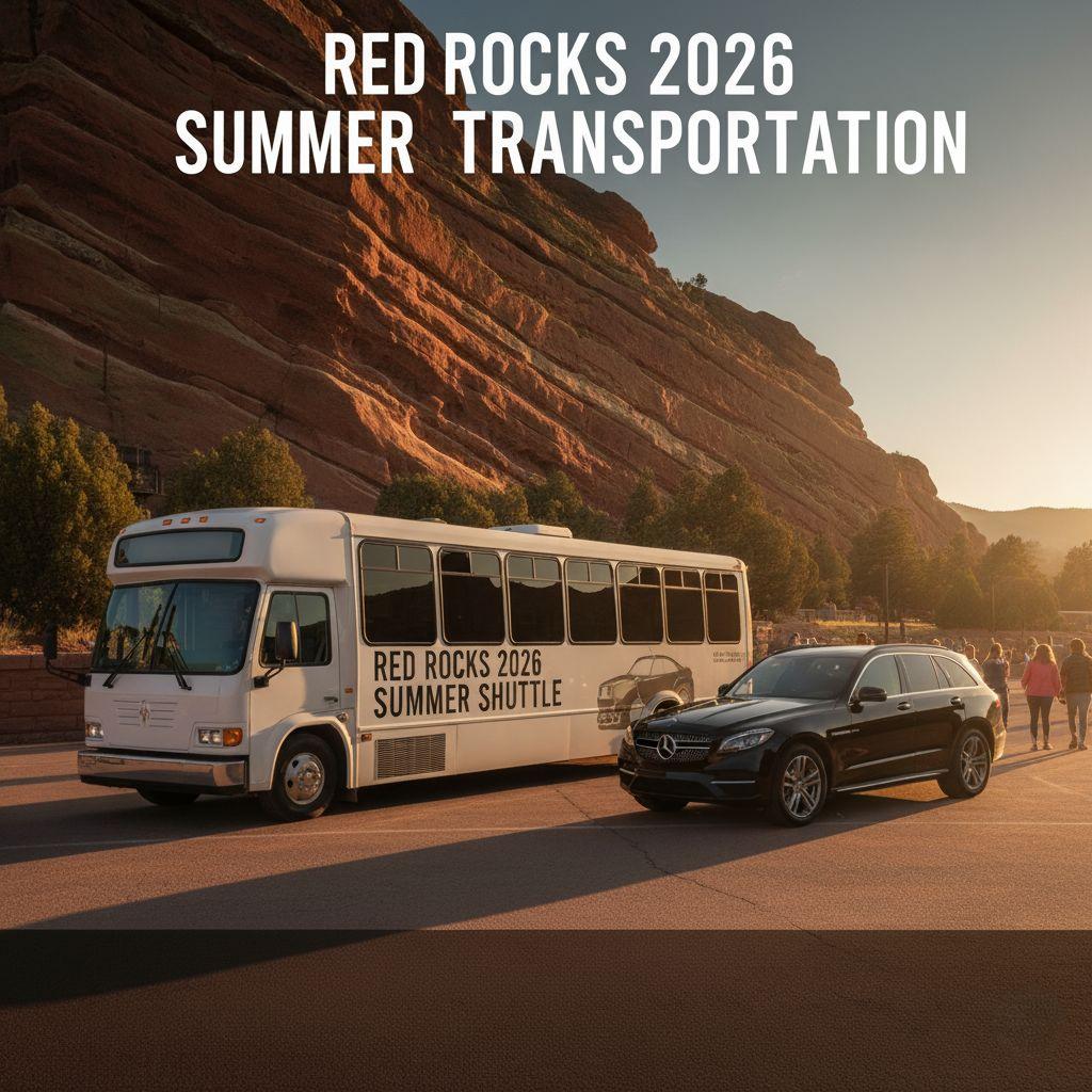 Red Rocks 2026 summer transportation