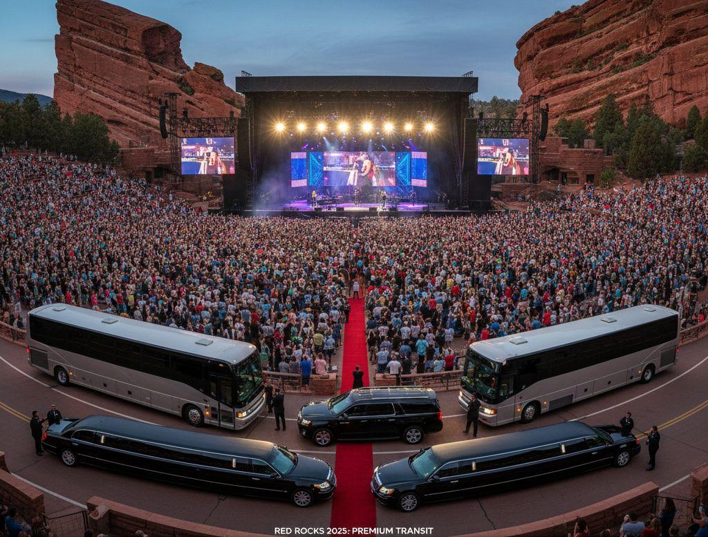 Red Rocks 2025 concert surge