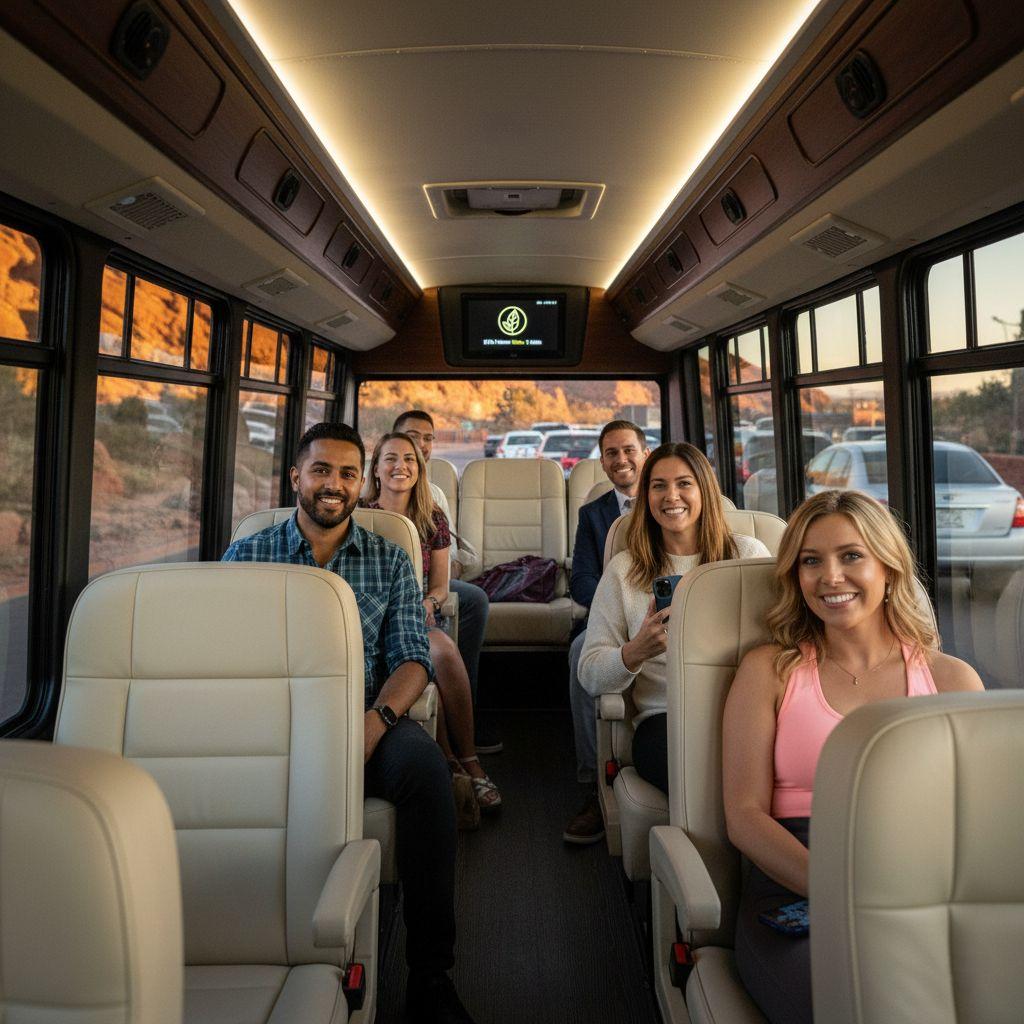 Eco-Friendly Shuttle to Red Rocks