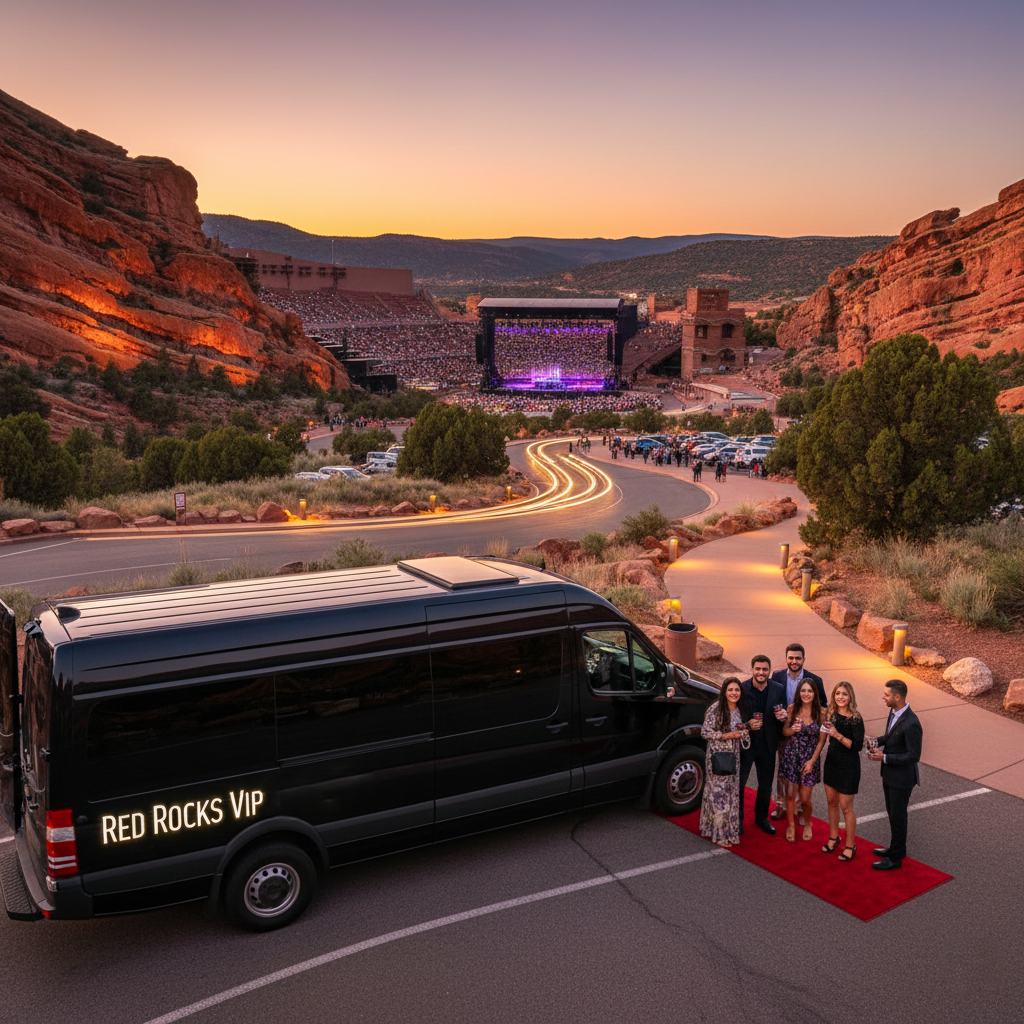 Red Rocks VIP ride experience