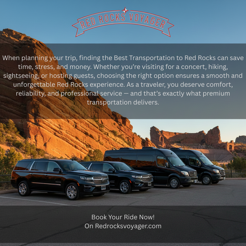 Best Transportation to Red Rocks