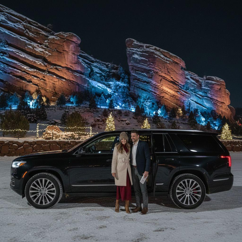 new year red rocks transportation