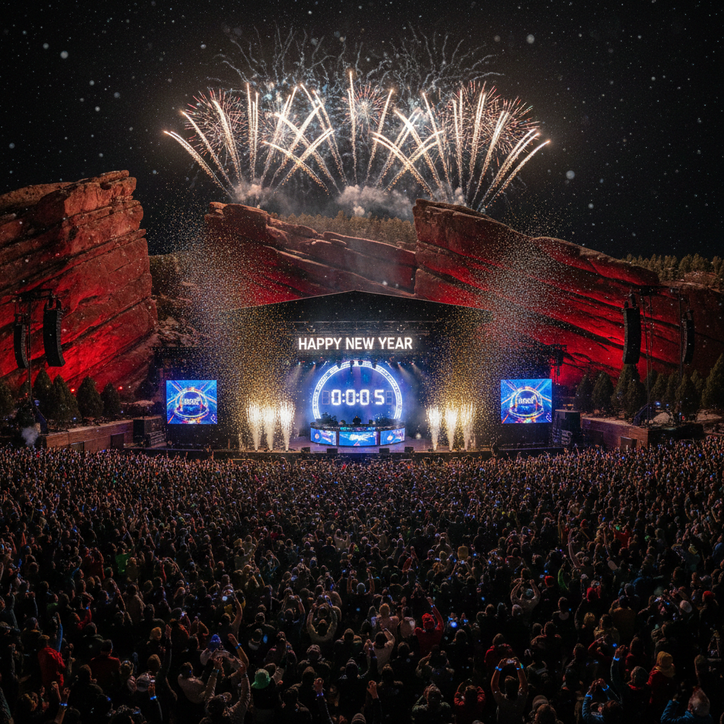 Red Rocks New Year events