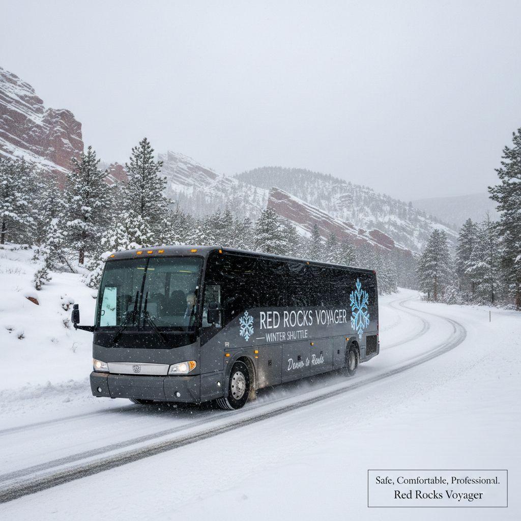 denver to red rocks winter shuttle