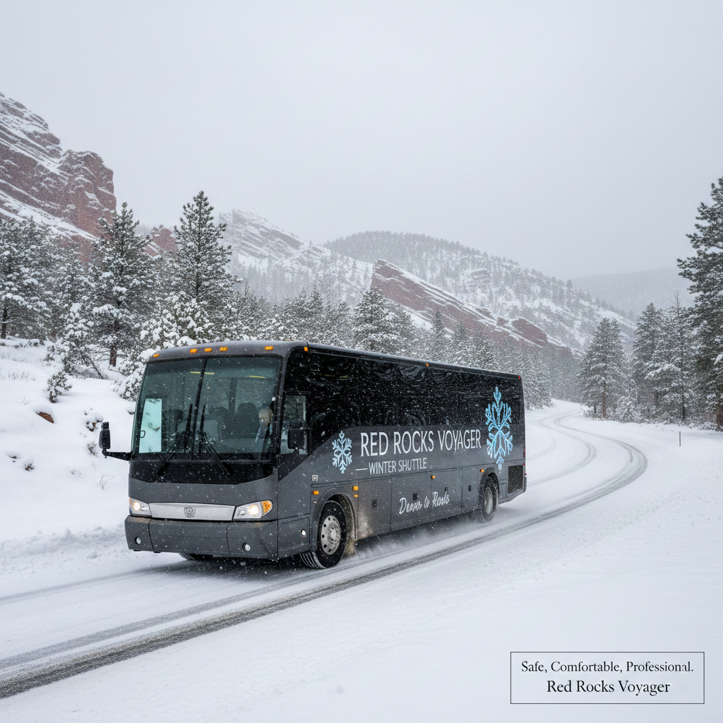 denver to red rocks winter shuttle