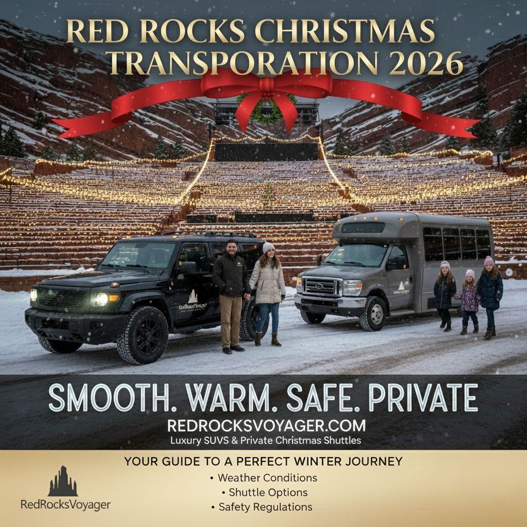 Red Rocks Christmas Transportation