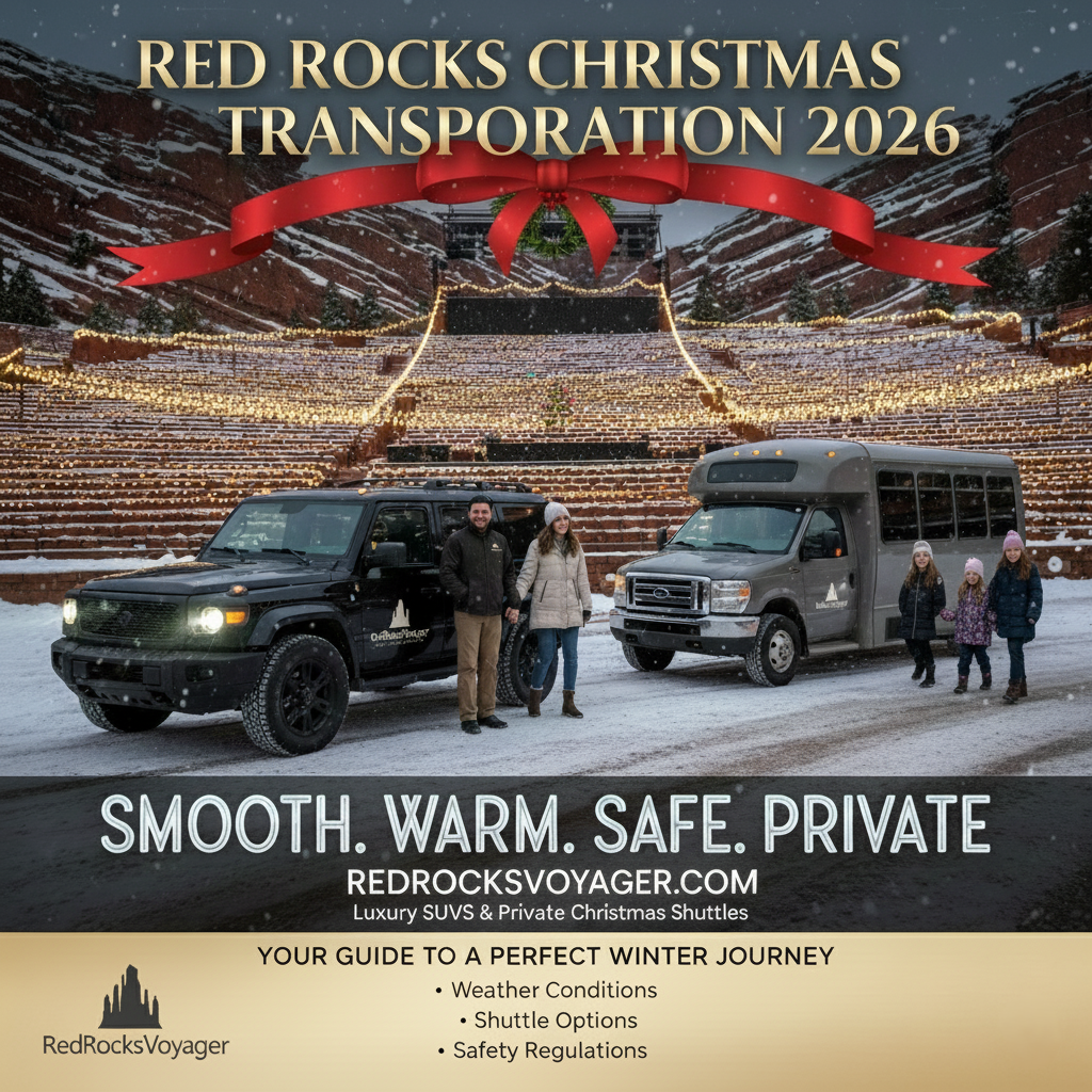 Red Rocks Christmas Transportation