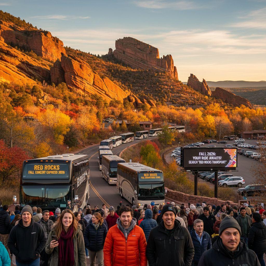 Red Rocks fall concert