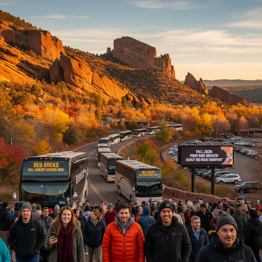 Red Rocks fall concert