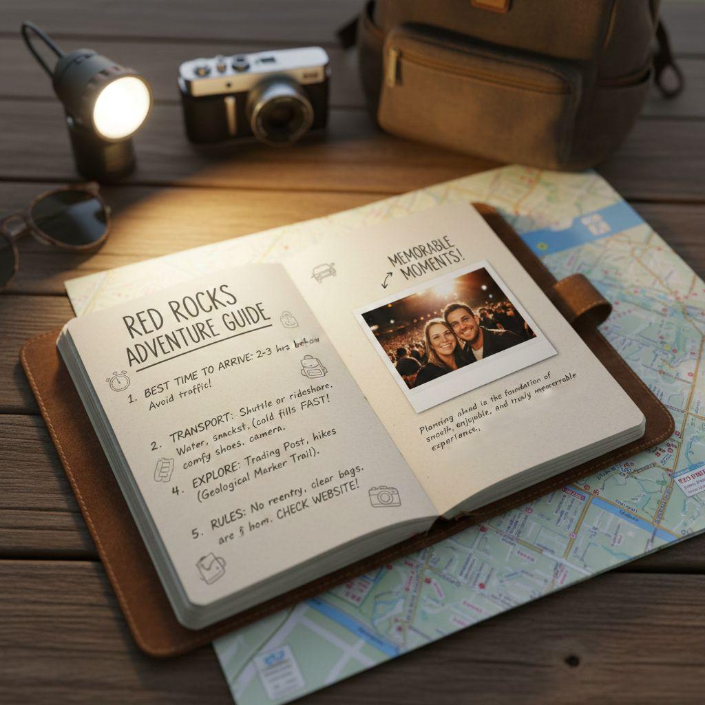 advices for Red Rocks trip