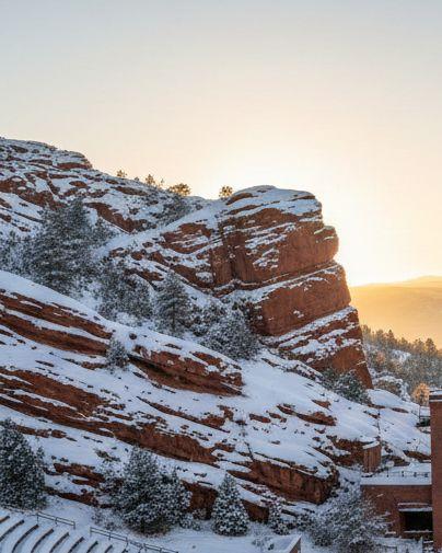 Winter at Red Rocks