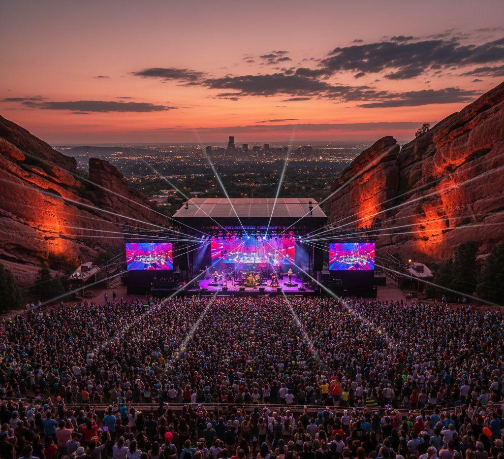 Red Rocks Concert Transportation