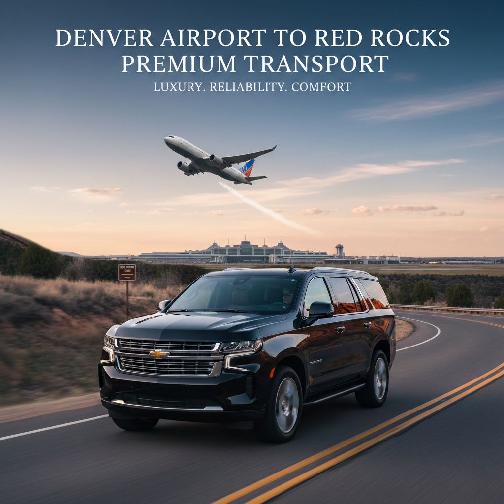 denver to red rocks premium transport service