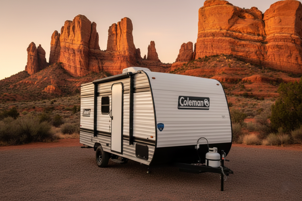 Flying Saucer Campground RV at Red Rocks