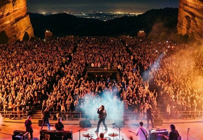 Red Rocks Famous Concerts List: Legendary Performances History