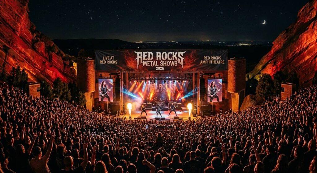 Red Rocks Metal Shows 2026: Ultimate Heavy Music Concert Guide 2 Denver Red Rocks Car Service Red rocks metal shows 2026