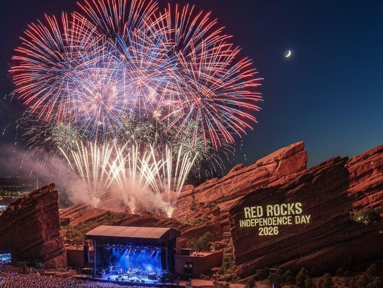 Red rocks fourth of july events
