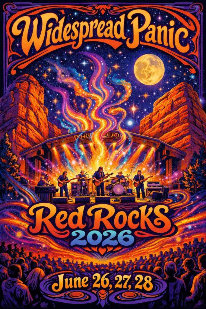 Widespread Panic Red Rocks 2026