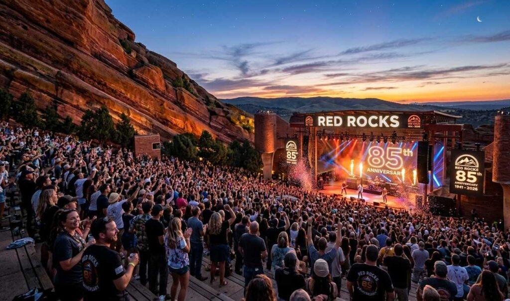 Red Rocks 85th anniversary 2026