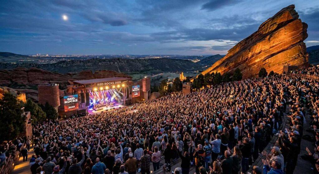 Zac Brown Band Red Rocks 2026 — Two Nights Oct 19 & 20 Love & Fear Tour Guide 5 Denver Red Rocks Car Service Red Rocks opening night 2026