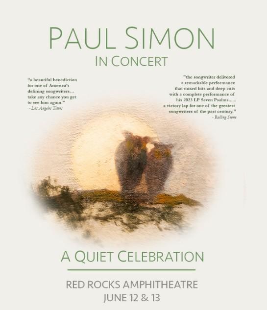 Paul Simon Red Rocks 2026