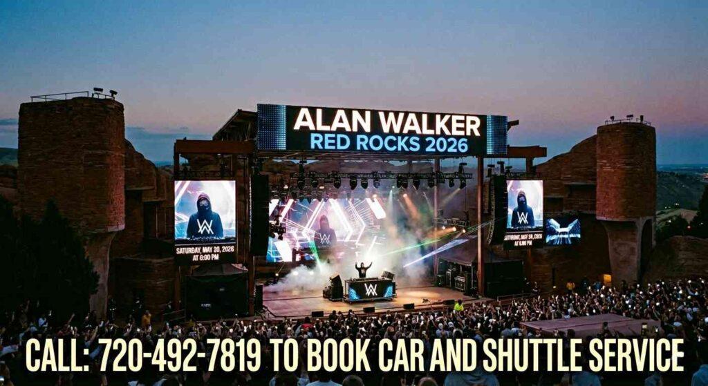 Alan Walker Red Rocks 2026