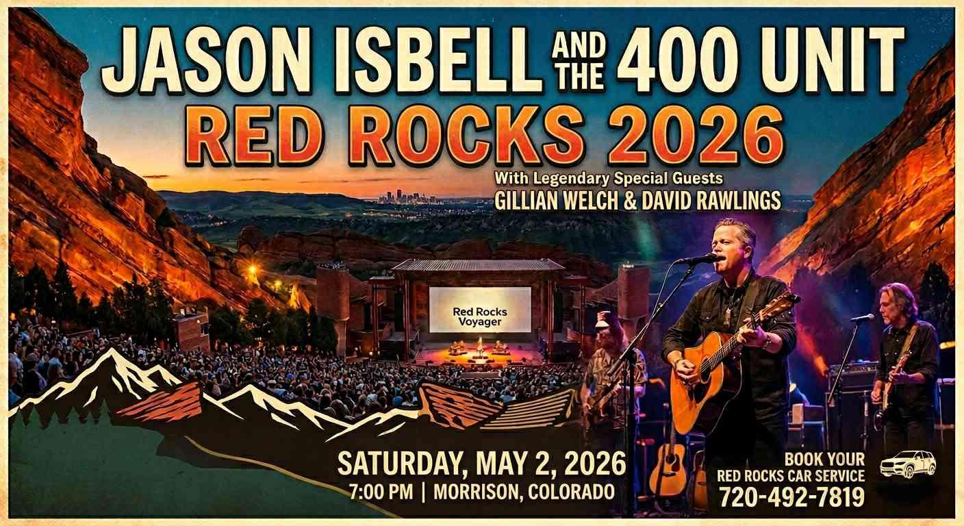 Jason Isbell Red Rocks 2026 — The Saturday Night Show Every Americana Fan Needs to Attend