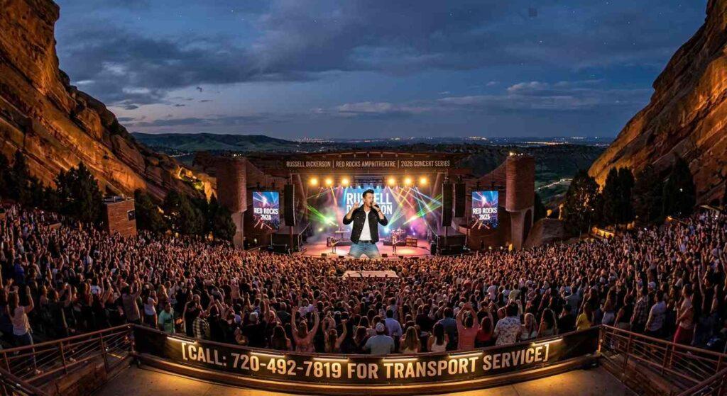 Russell Dickerson Red Rocks 2026 