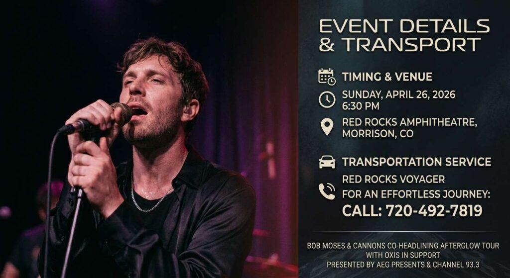 Bob Moses Red Rocks 2026