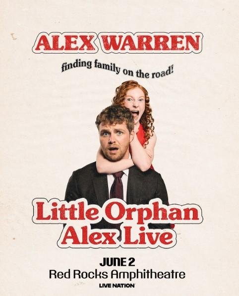 Alex Warren Red Rocks 2026