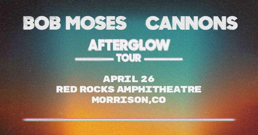 Bob Moses Red Rocks 2026