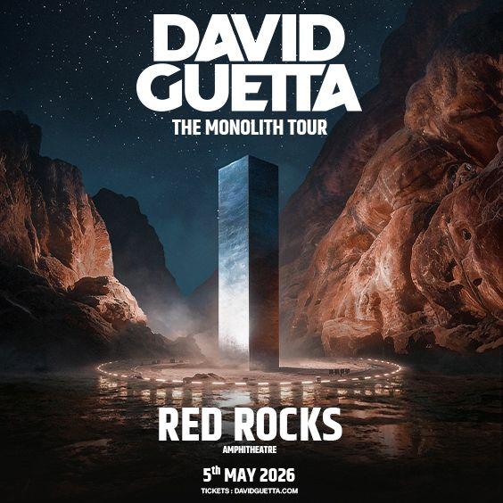 David Guetta Red Rocks 2026