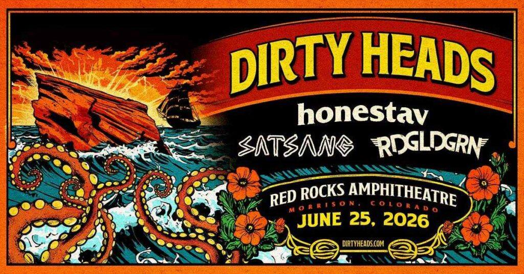 Dirty Heads Red Rocks 2026