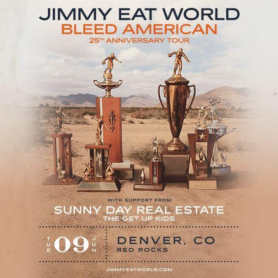 Jimmy Eat World Red Rocks 2026
