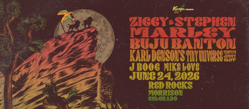 Ziggy Marley Red Rocks 2026