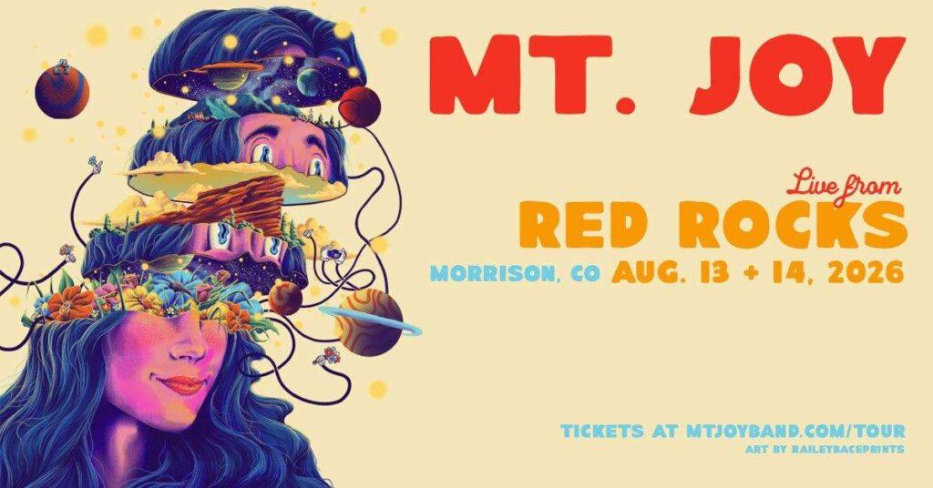 Mt. Joy Red Rocks 2026