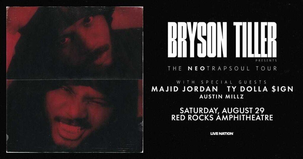 Bryson Tiller Red Rocks 2026