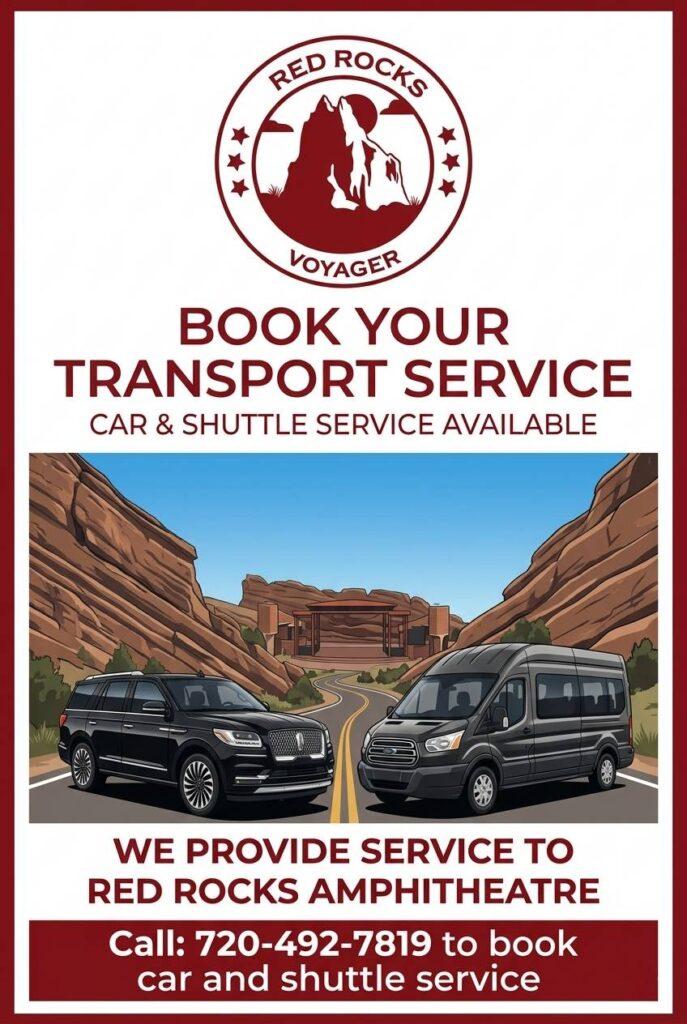 Joe Bonamassa Red Rocks 2026 — The Greatest Blues Guitarist of His Generation August 23 4 Denver Red Rocks Car Service red rocks car and shuttle service