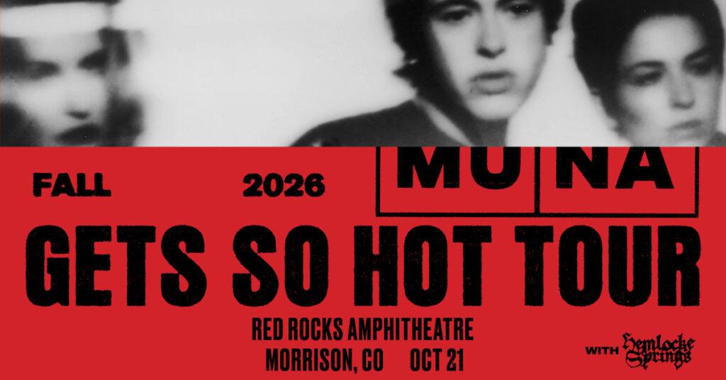 MUNA Red Rocks 2026