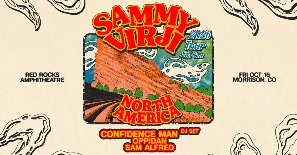 Sammy Virji Red Rocks 2026