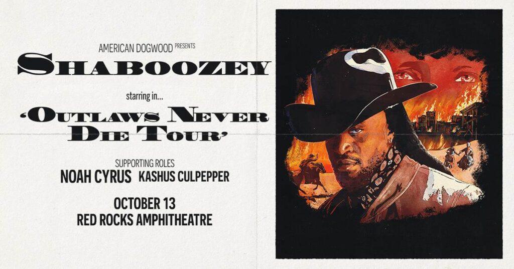 Shaboozey Red Rocks 2026