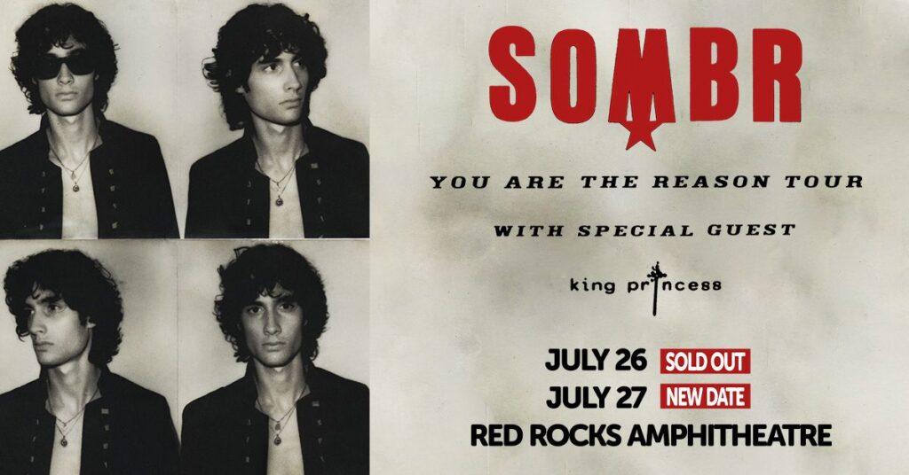 SOMBR Red Rocks 2026