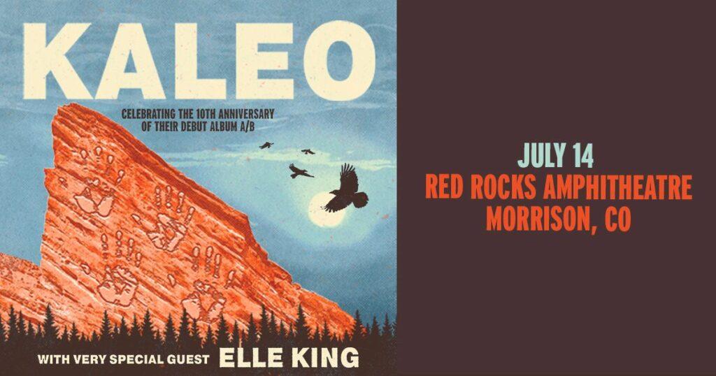 KALEO Red Rocks 2026