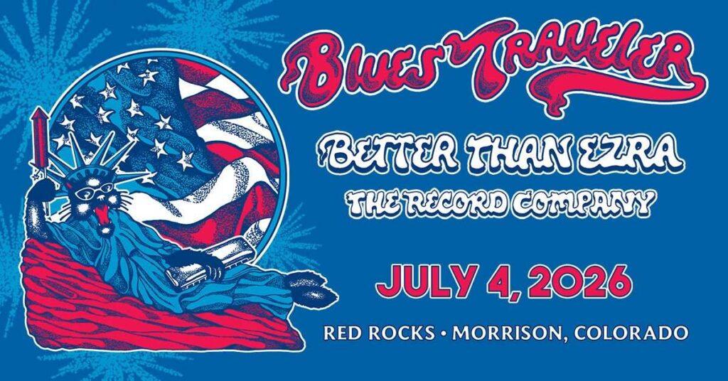 Blues Traveler Red Rocks 2026
