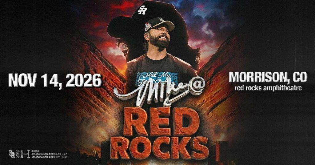mike. Red Rocks 2026