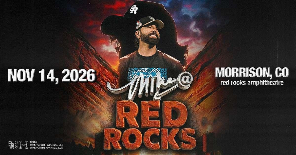 mike. Red Rocks 2026 — Showbiz! Closes the Entire Season November 14 & 15 at Morrison