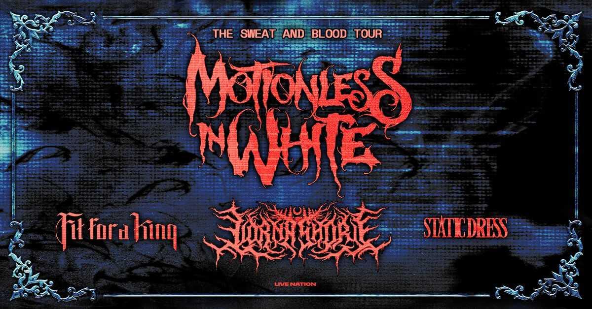 Motionless In White Red Rocks 2026 — Heavy Metal Sunday August 9 With Lorna Shore & Fit for a King